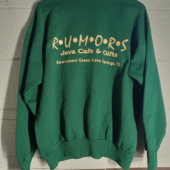 Vintage Dual Sided Florida Coffee Shop Crewneck Sweatshirt - Picture 3 of 6